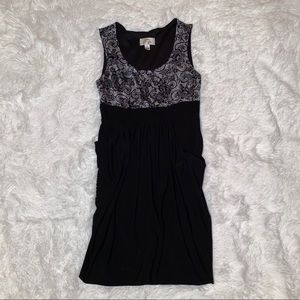 Black and white dress